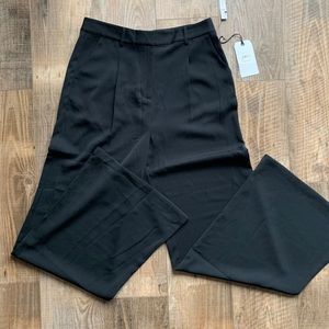 NWT Black Wide Leg Trousers